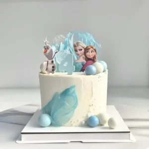 торт холодное сердце