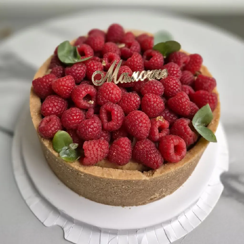 Чизкейк New York с малиной